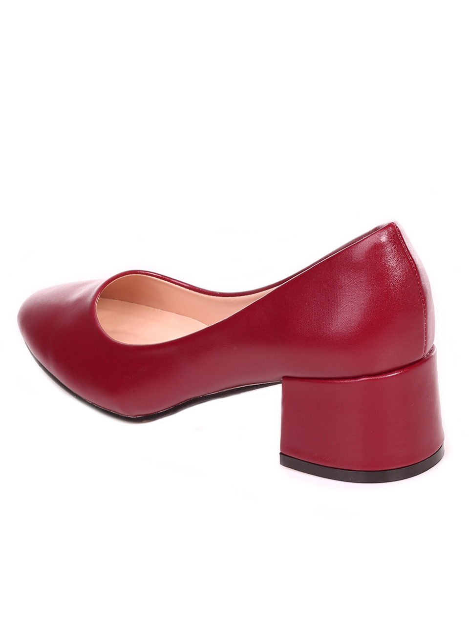 Ежедневни дамски обувки в червено 3M-21300 bordo