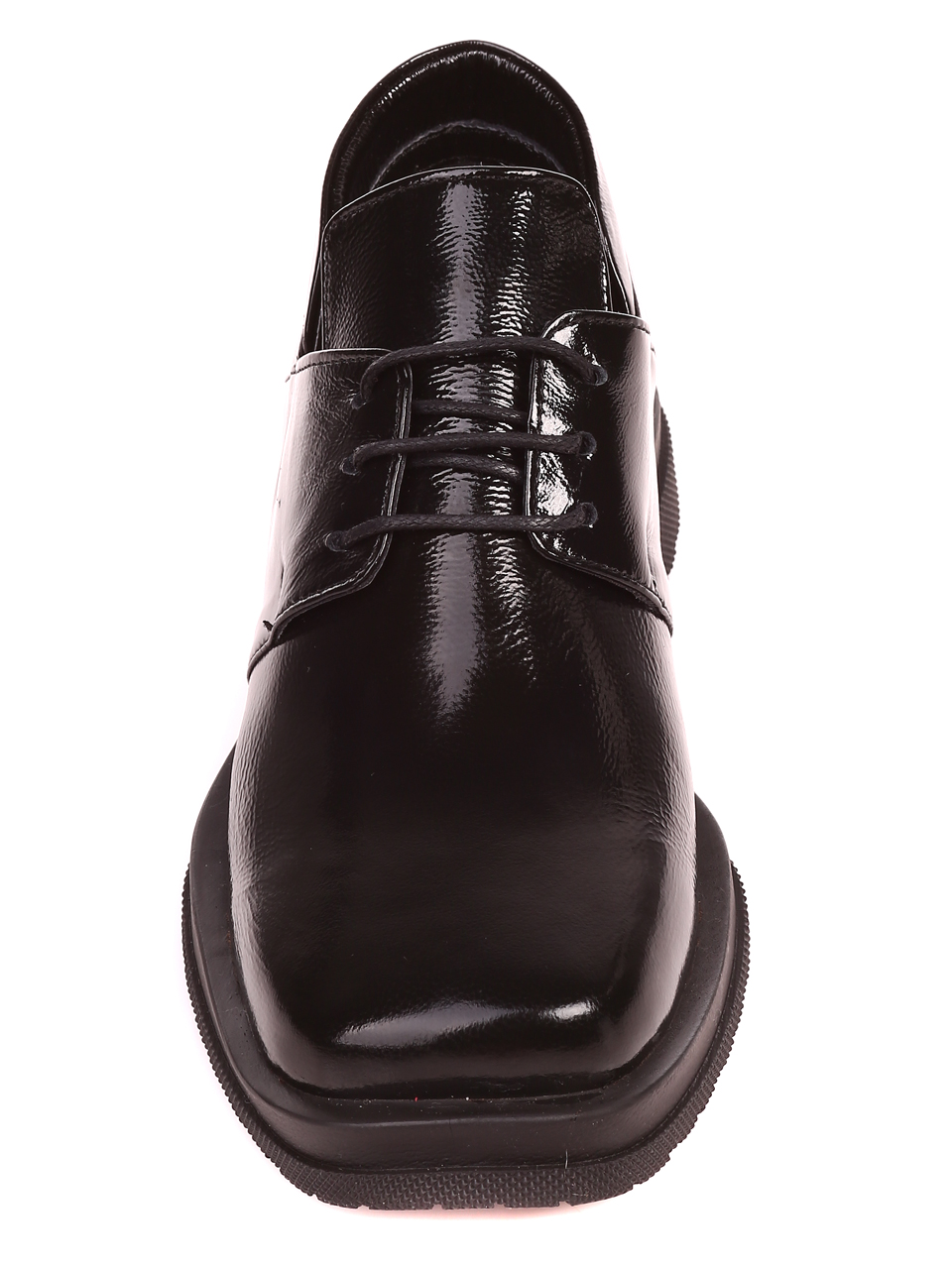 Ежедневни дамски лачени обувки в черно 3AT-21732 black