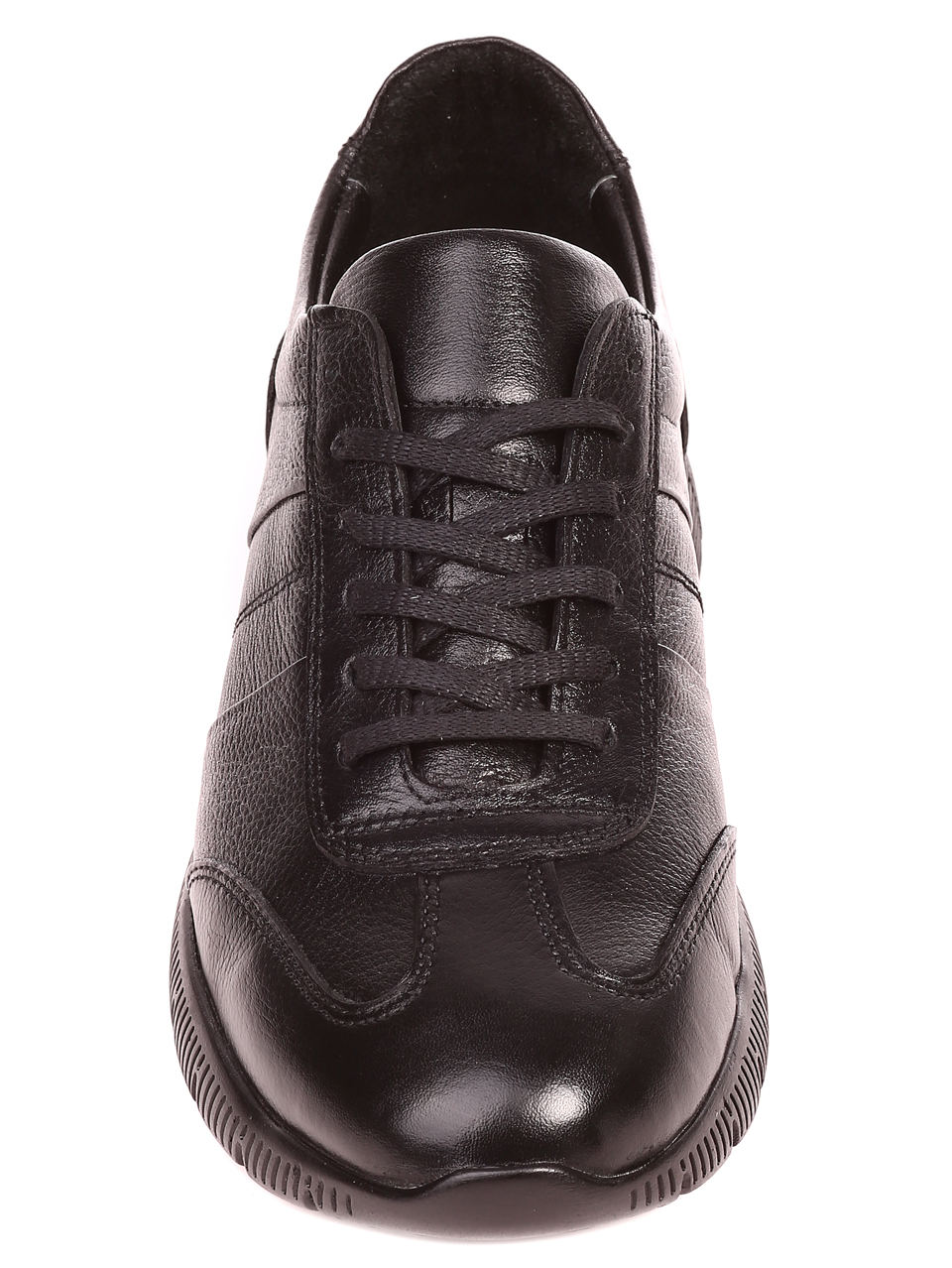 Ежедневни мъжки обувки от естествена кожа 7AT-21844 black