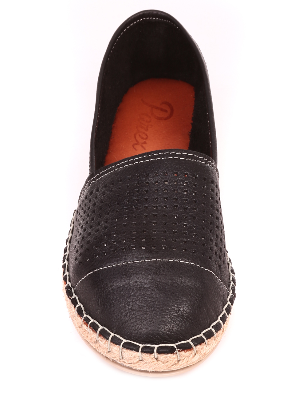 Дамски комфортни обувки от естествена кожа 1644 black