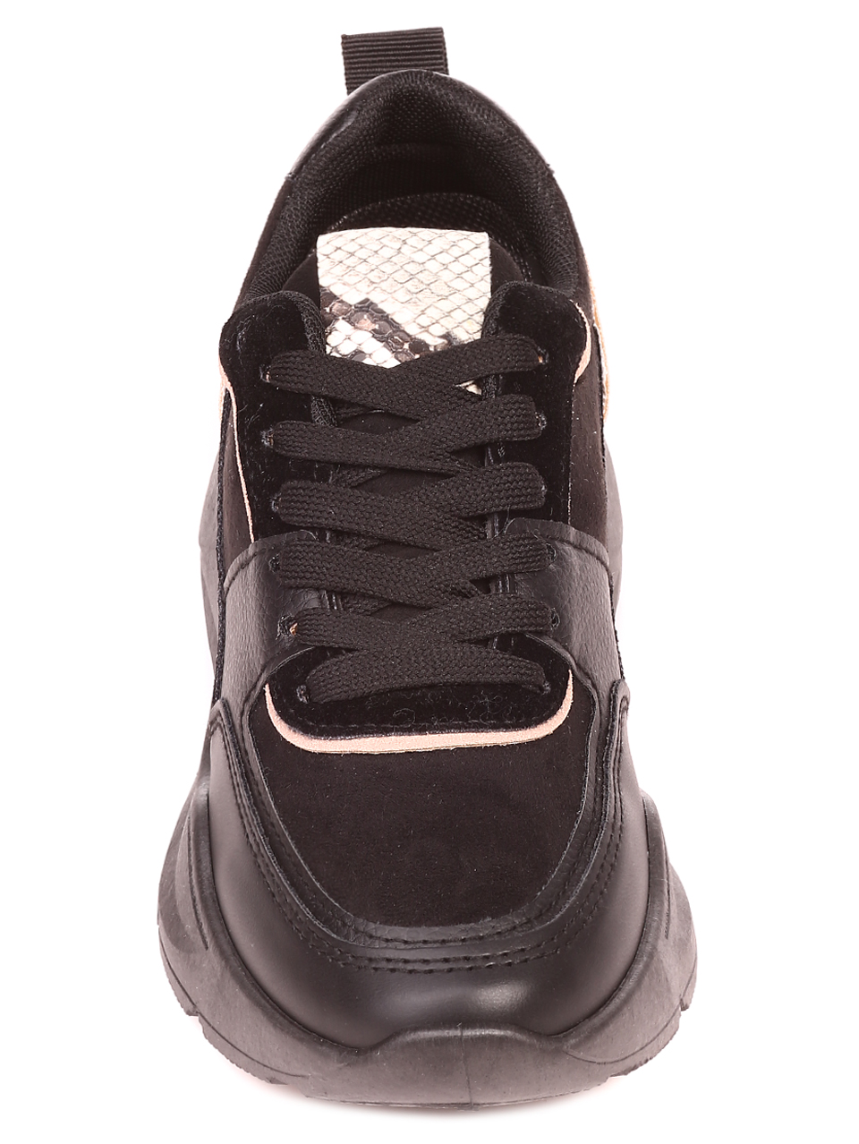 Ежедневни дамски обувки в черно 3U-21509 black