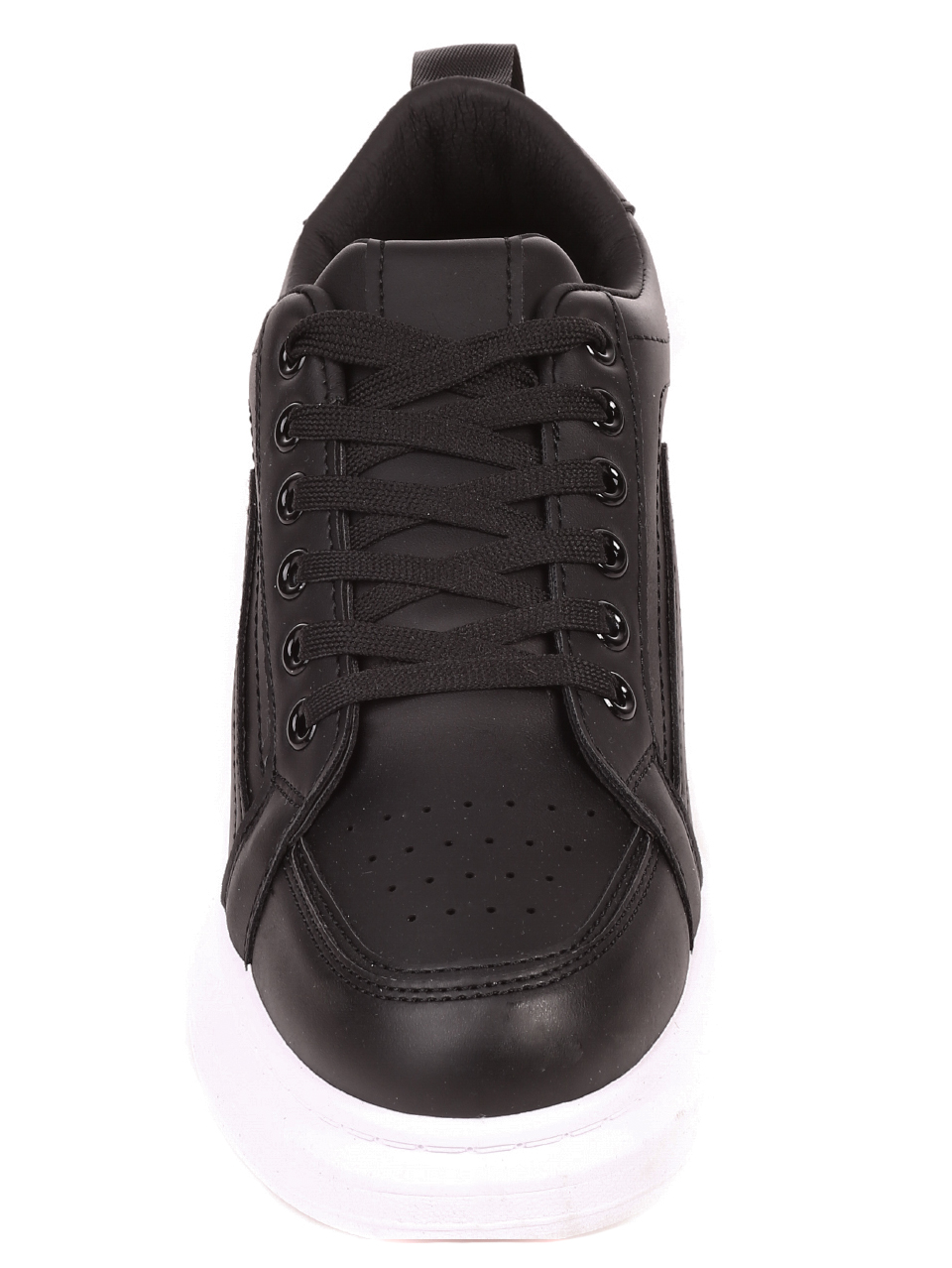 Ежедневни мъжки обувки в черно 7U-21521 black/white