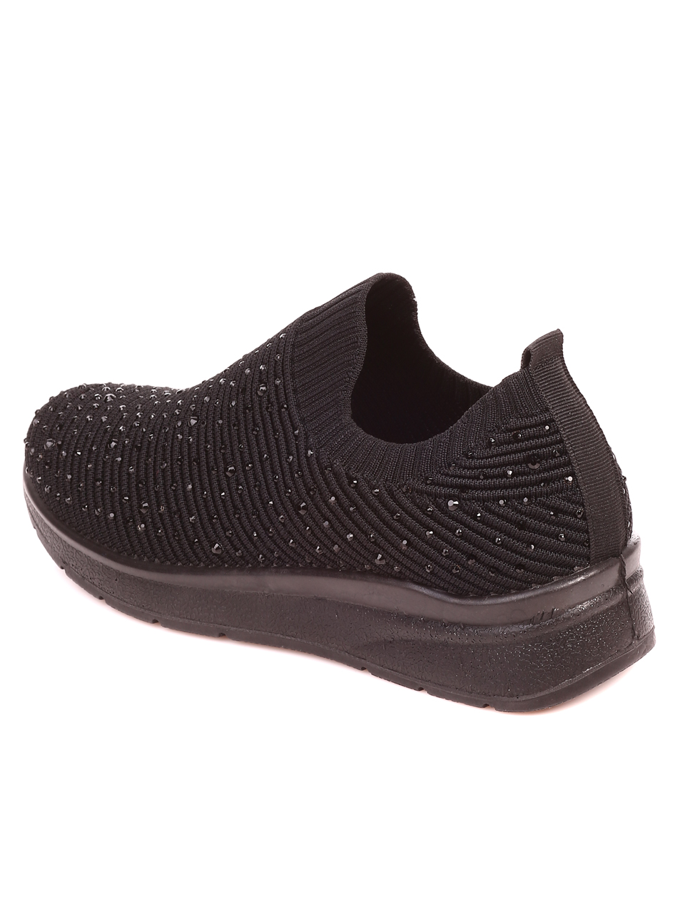 Ежедневни дамски обувки в черно 3C-21643 black