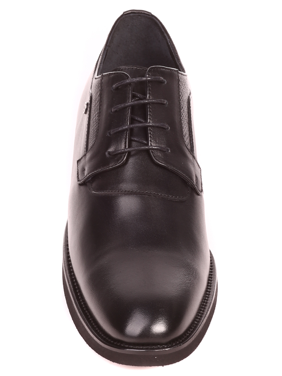 Елегантни мъжки обувки от естествена кожа 7AT-21855 black