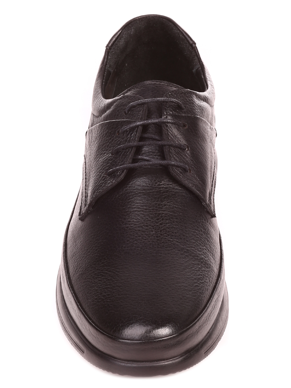 Ежедневни мъжки обувки от естествена кожа 7AT-21880 black
