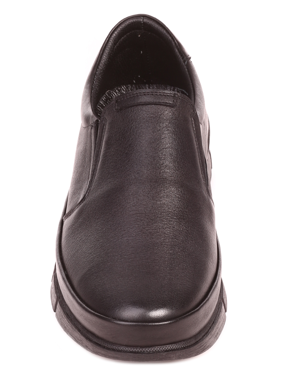 Ежедневни мъжки обувки от естествена кожа 7AT-21841 black
