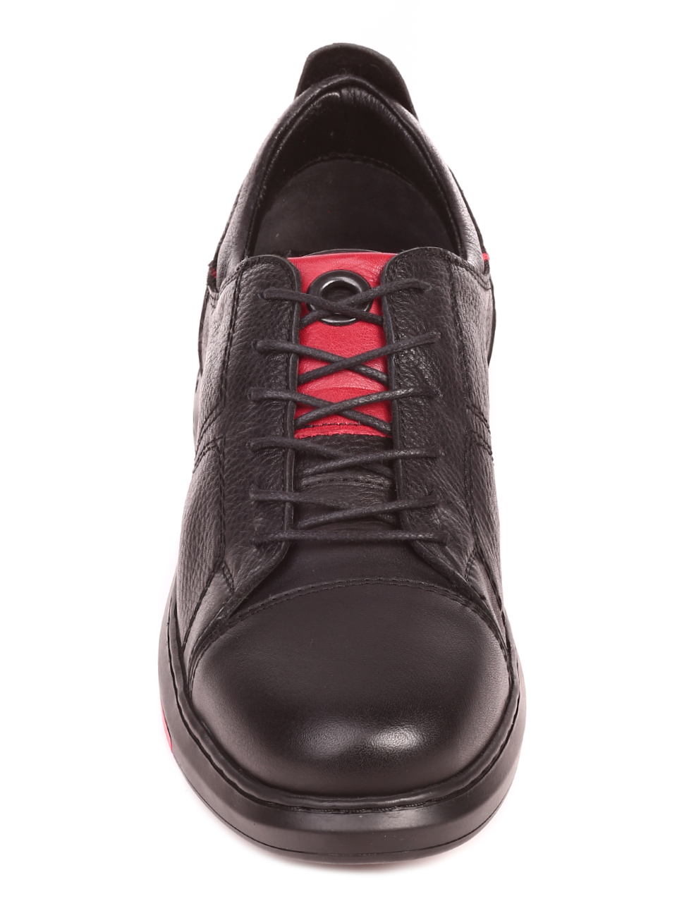Ежедневни мъжки обувки от естествена кожа 7AT-21845 black
