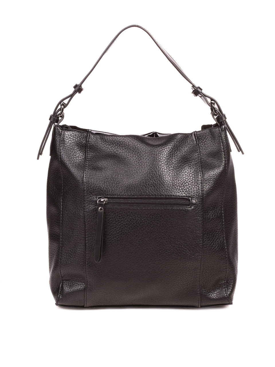 Ежедневна дамска чанта в черно 9Q-21651 black mf