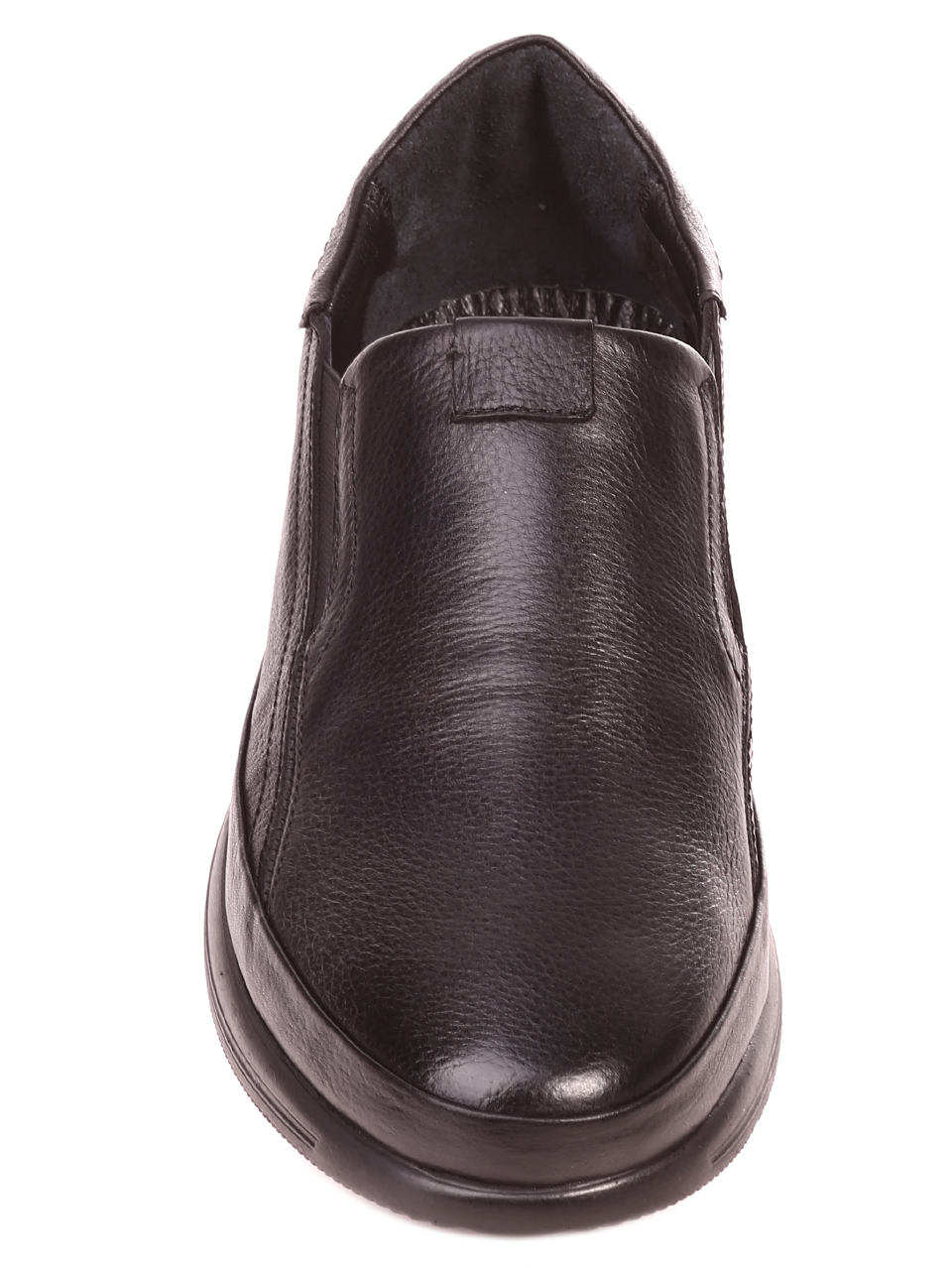 Ежедневни мъжки обувки от естествена кожа 7AT-21879 black