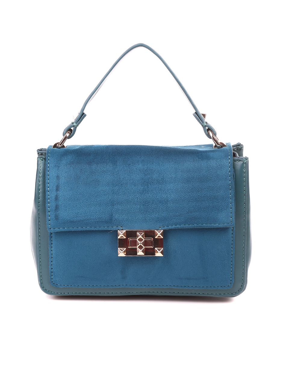 Елегантна дамска чанта в синьо 9Q-21725 blue