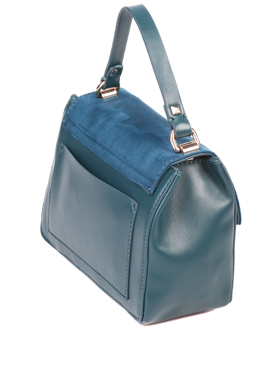 Елегантна дамска чанта в синьо 9Q-21725 blue
