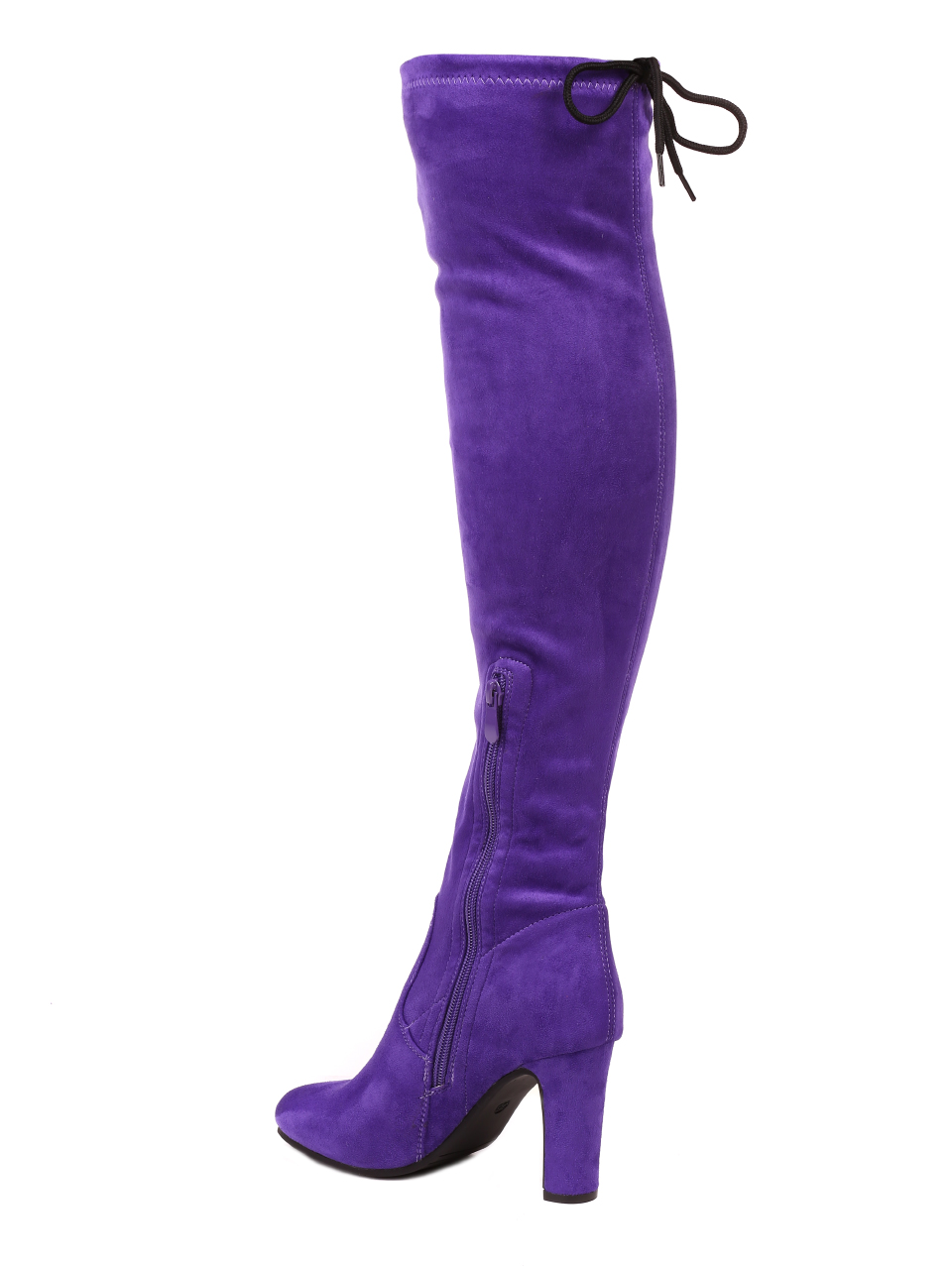 Елегантни дамски ботуши в лилаво 1R-21626 purple