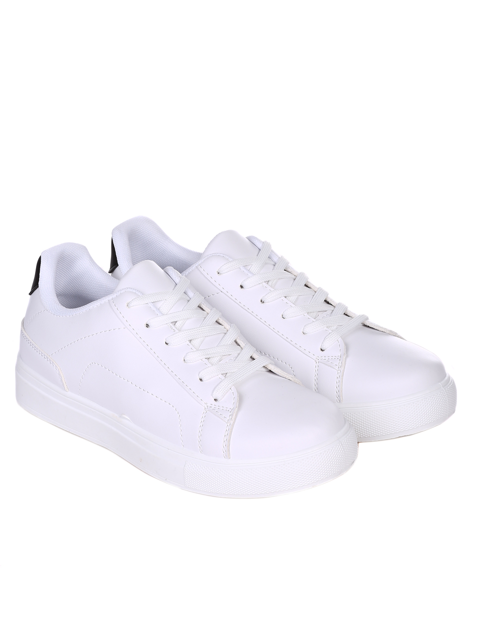 Ежедневни мъжки обувки в бяло 7U-22010 white