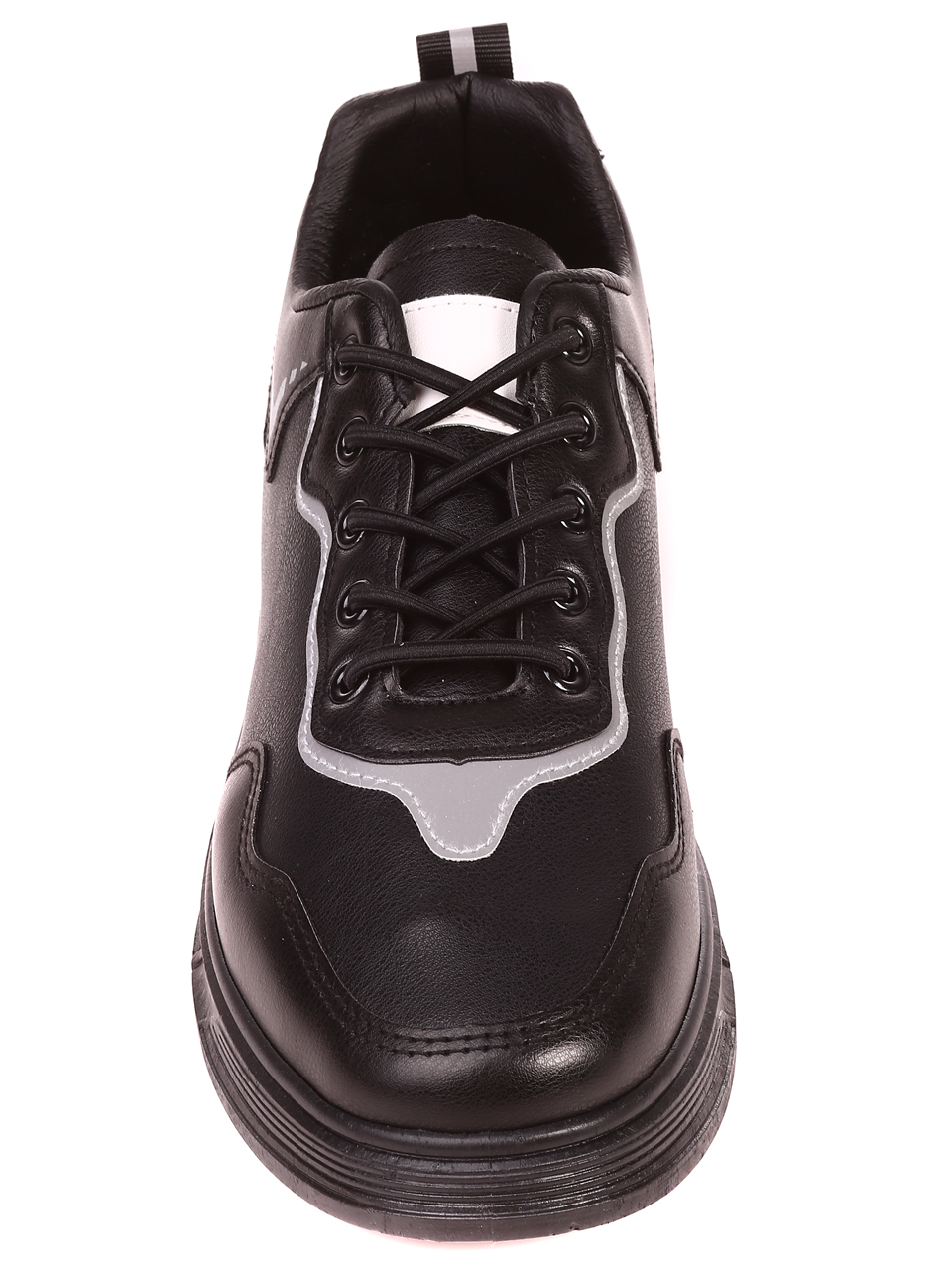 Ежедневни мъжки обувки в черно 7U-22012 black