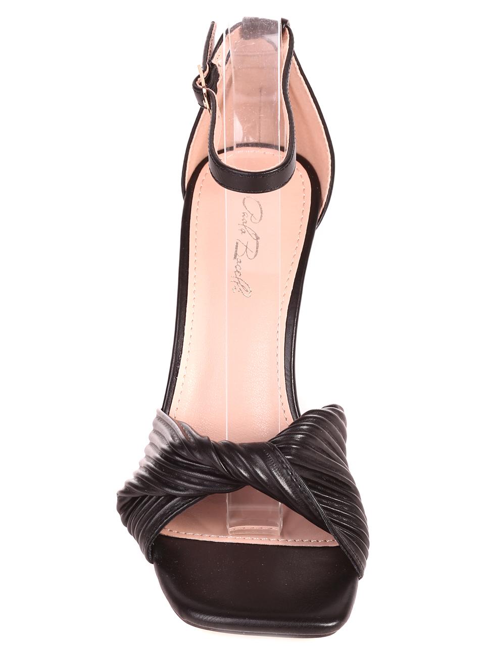 Елегантни дамски сандали на ток 4M-22168 black