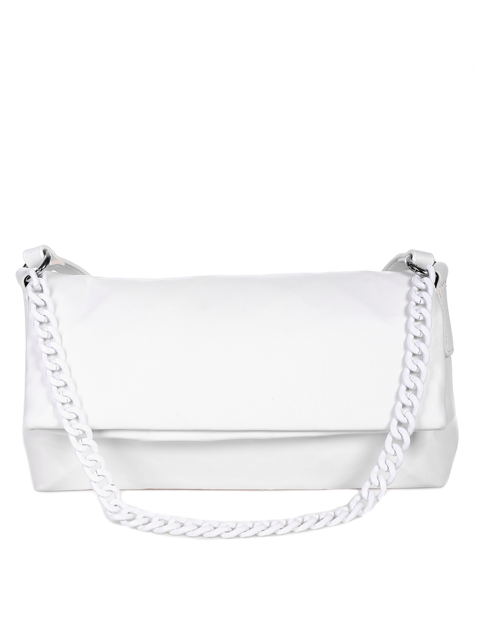 Ежедневна/елегантна дамска чанта в бяло 9Q-22071 white