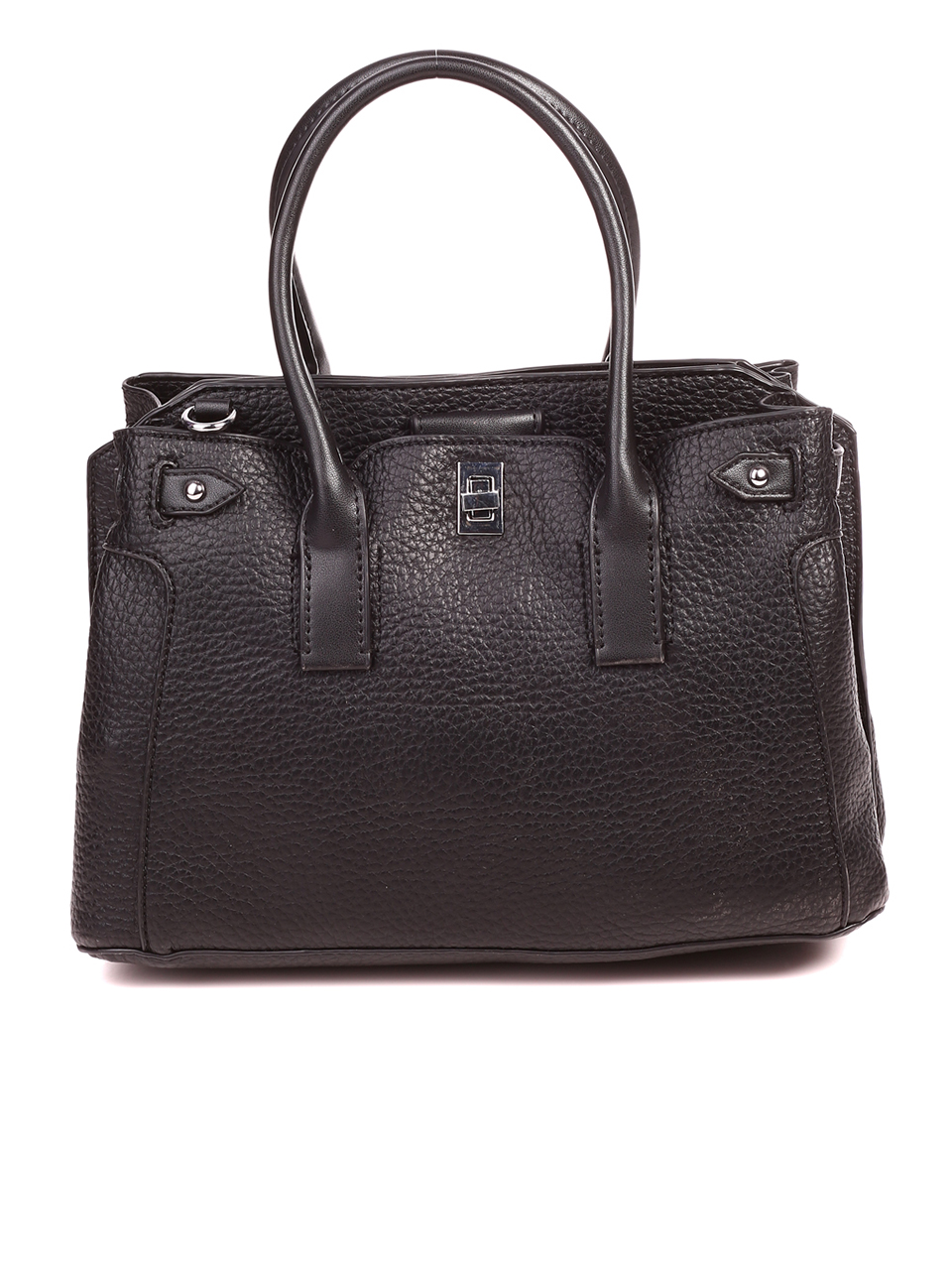 Ежедневна/елегантна дамска чанта в черно 9Q-22076 black