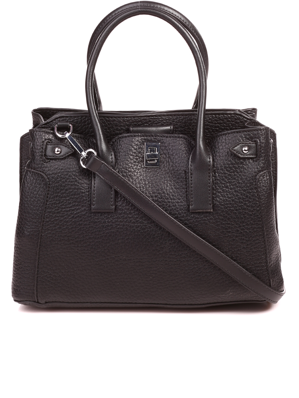 Ежедневна/елегантна дамска чанта в черно 9Q-22076 black