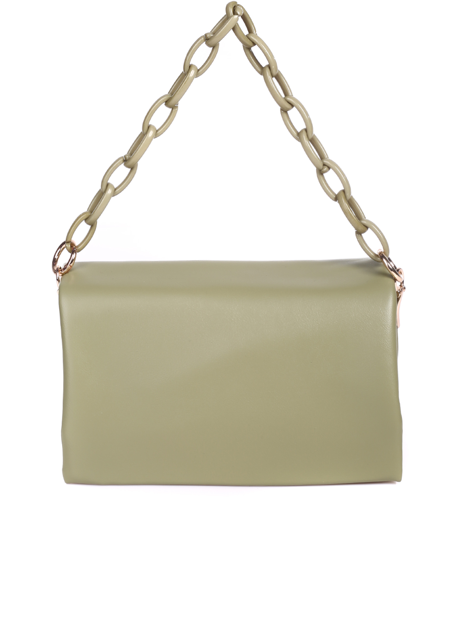 Ежедневна/елегантна дамска чанта в зелено 9Q-22088 green