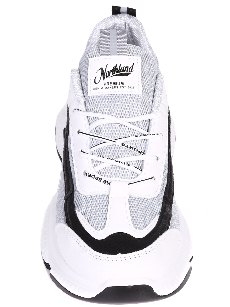 Ежедневни мъжки обувки в бяло 7U-22011 white
