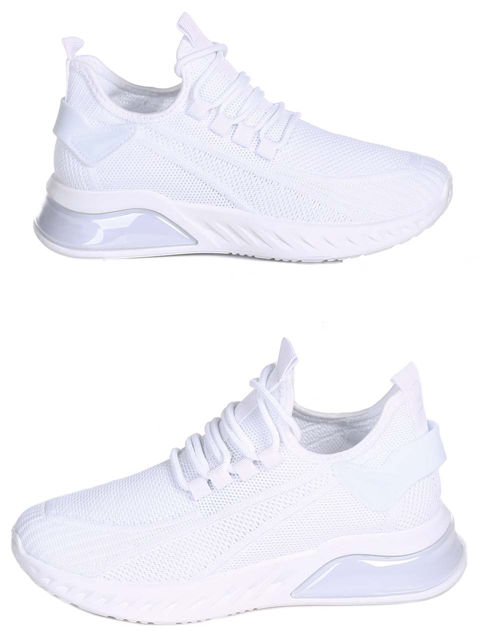 Ежедневни дамски обувки в бяло 3U-22052 white