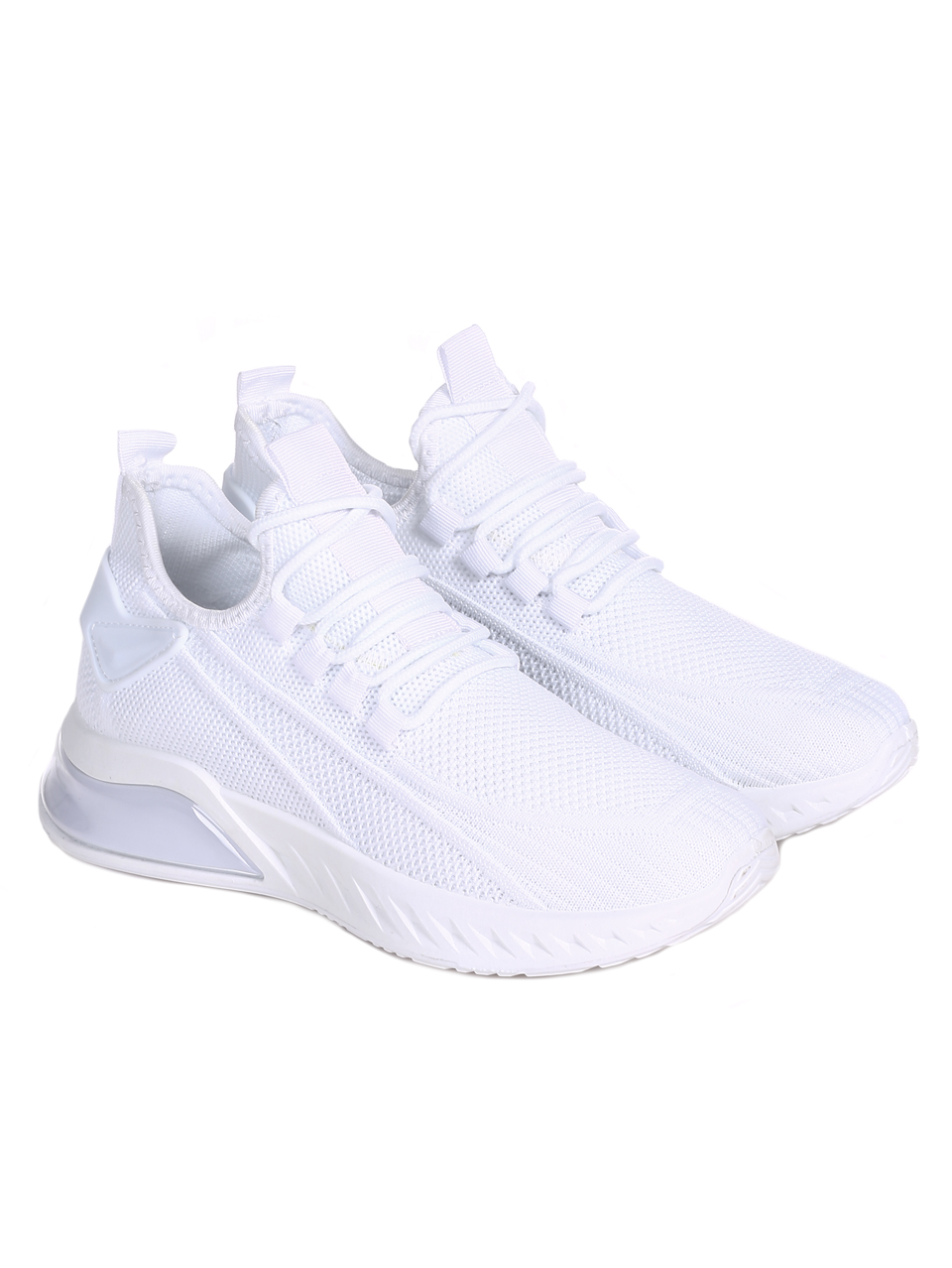 Ежедневни дамски обувки в бяло 3U-22052 white