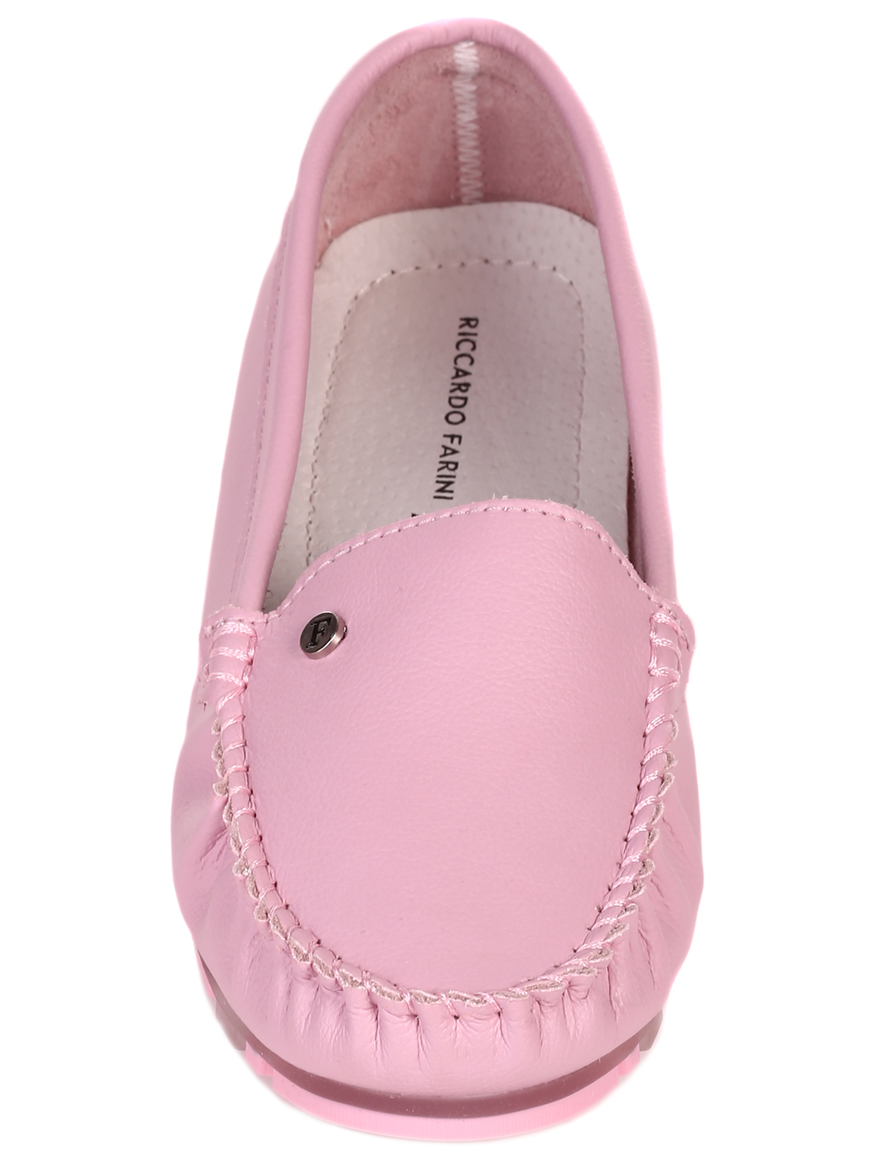 Ежедневни дамски обувки от естествена кожа в розово 3AF-22104 pink
