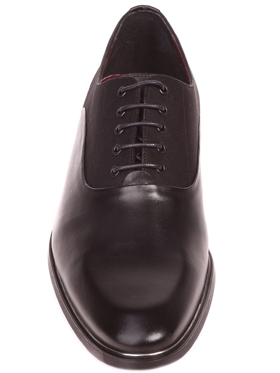 Елегантни мъжки обувки от естествена кожа 7AT-22282 black