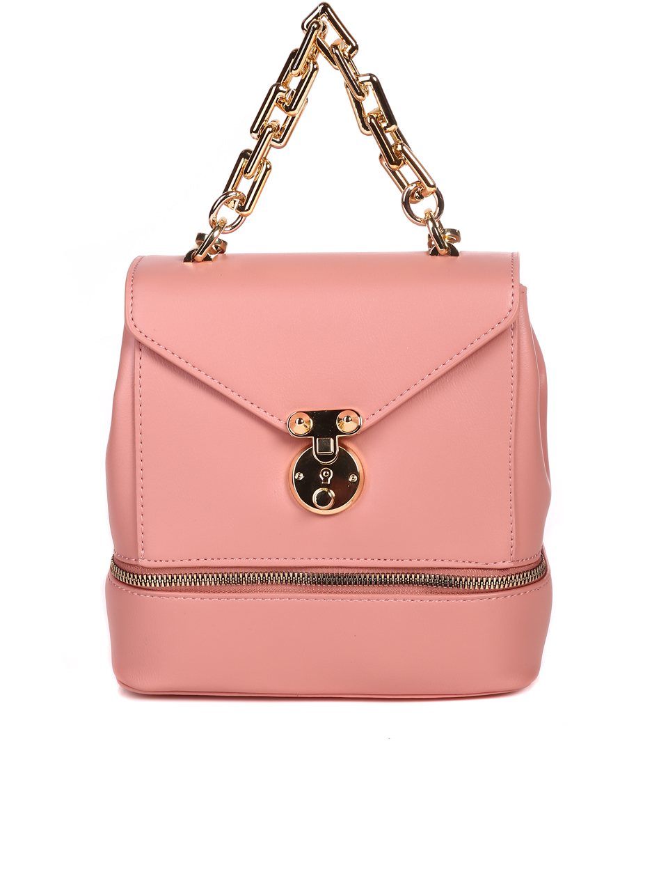 Eжедневна дамска чанта в розово 9Q-22086 pink