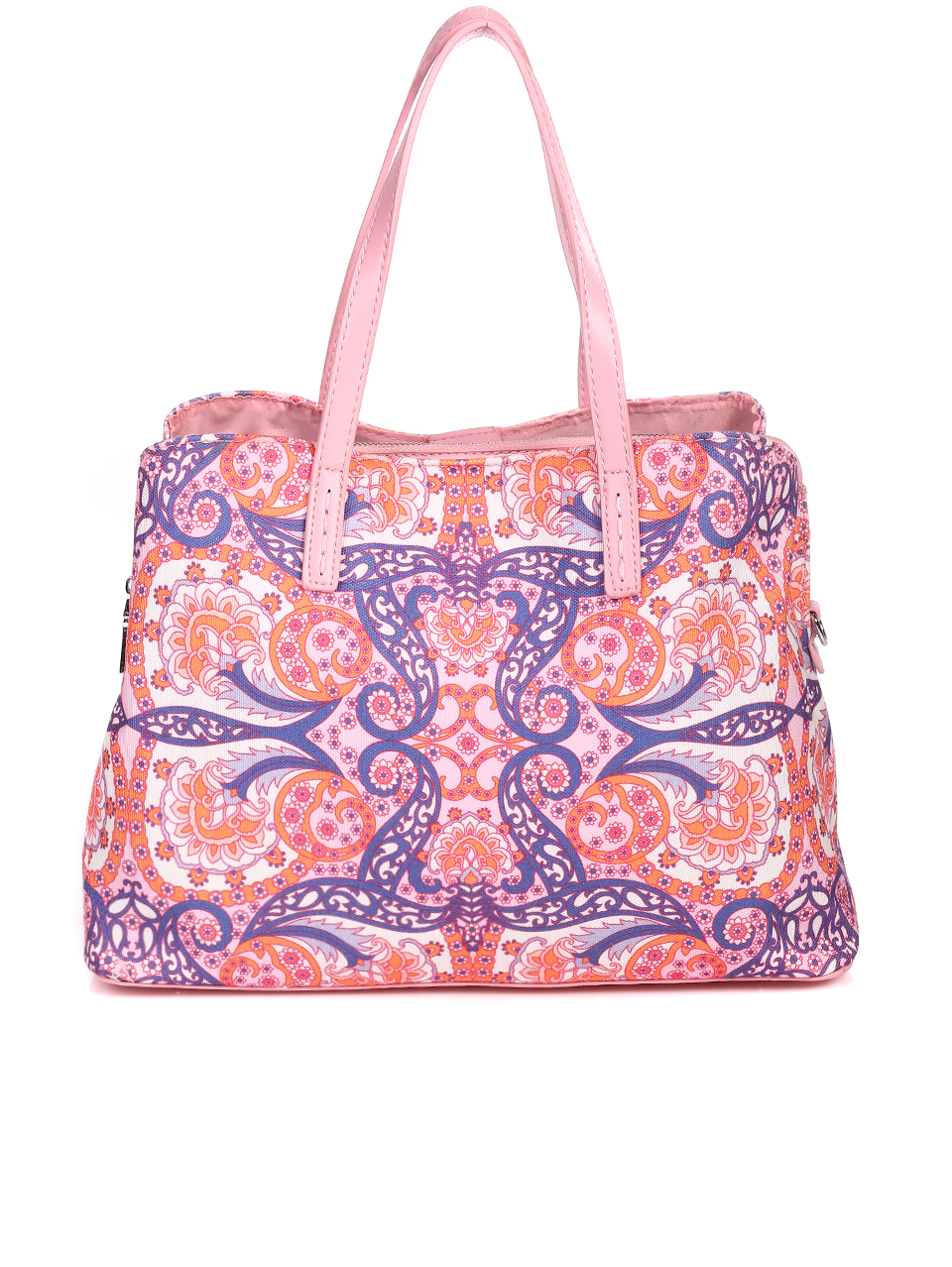 Eжедневна дамска чанта в розово 9Q-22097 orange