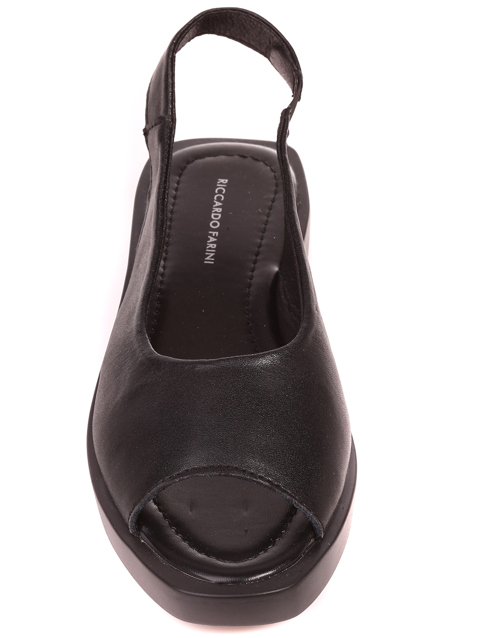 Ежедневни дамски сандали от естествена кожа 4AF-22152 black