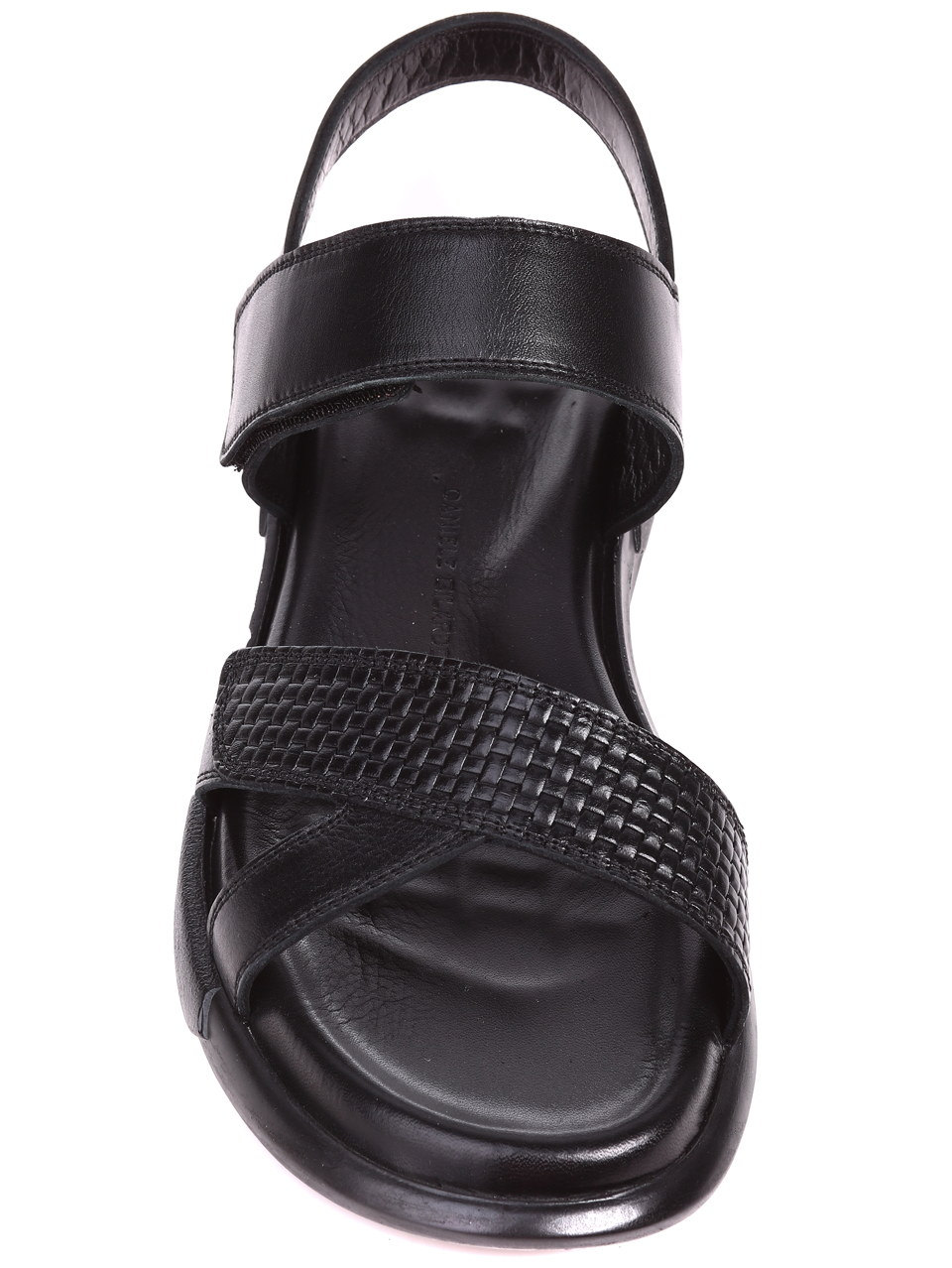 Ежедневни мъжки сандали от естествена кожа 8AT-22348 black