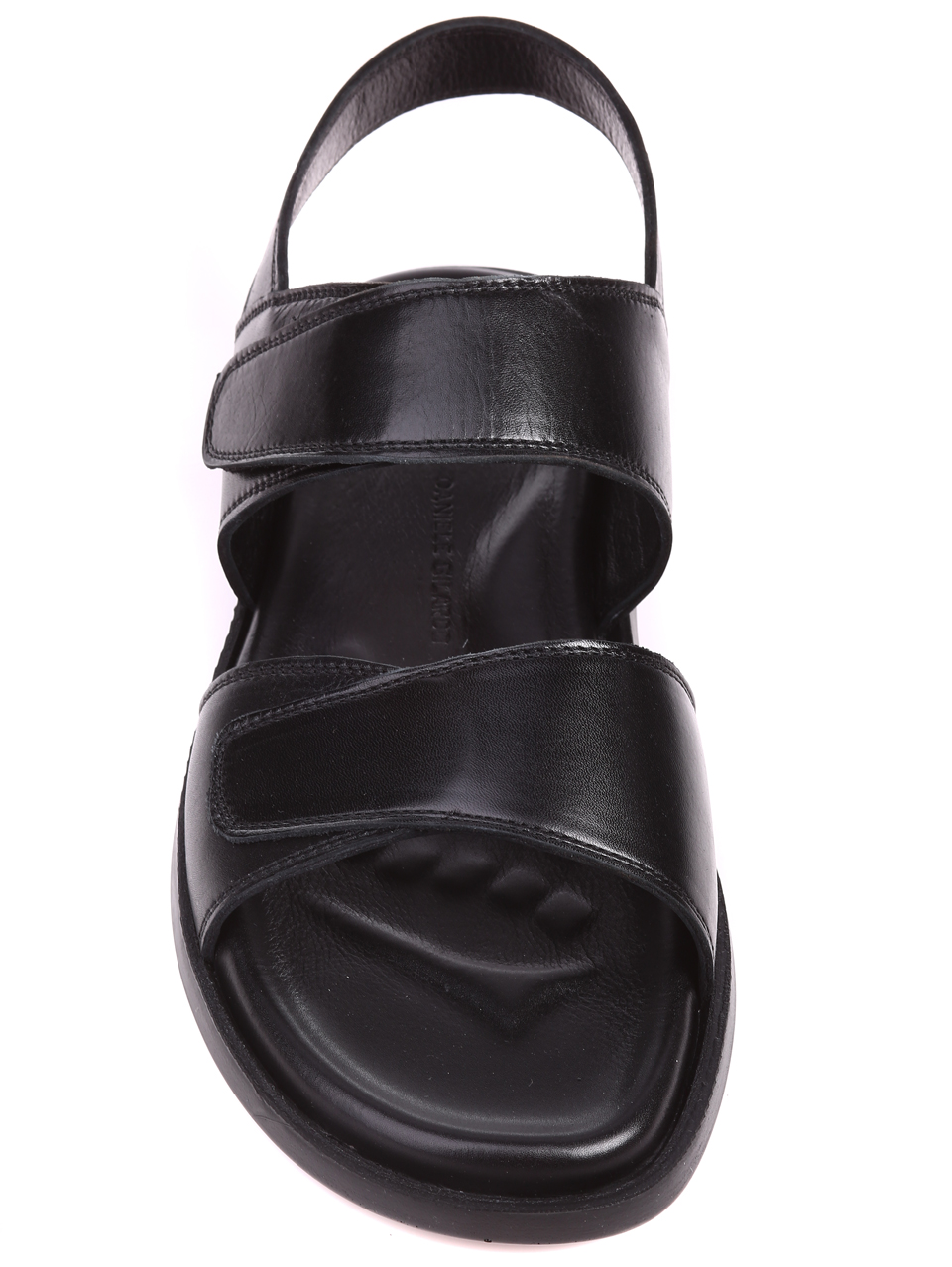 Ежедневни мъжки сандали от естествена кожа 8AT-22351 black