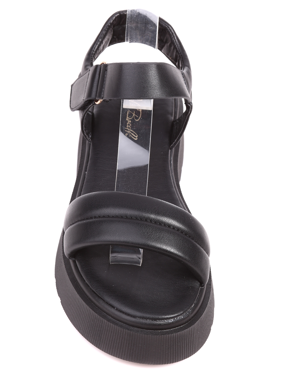 Ежедневни дамски сандали на платформа 4A-22264 black