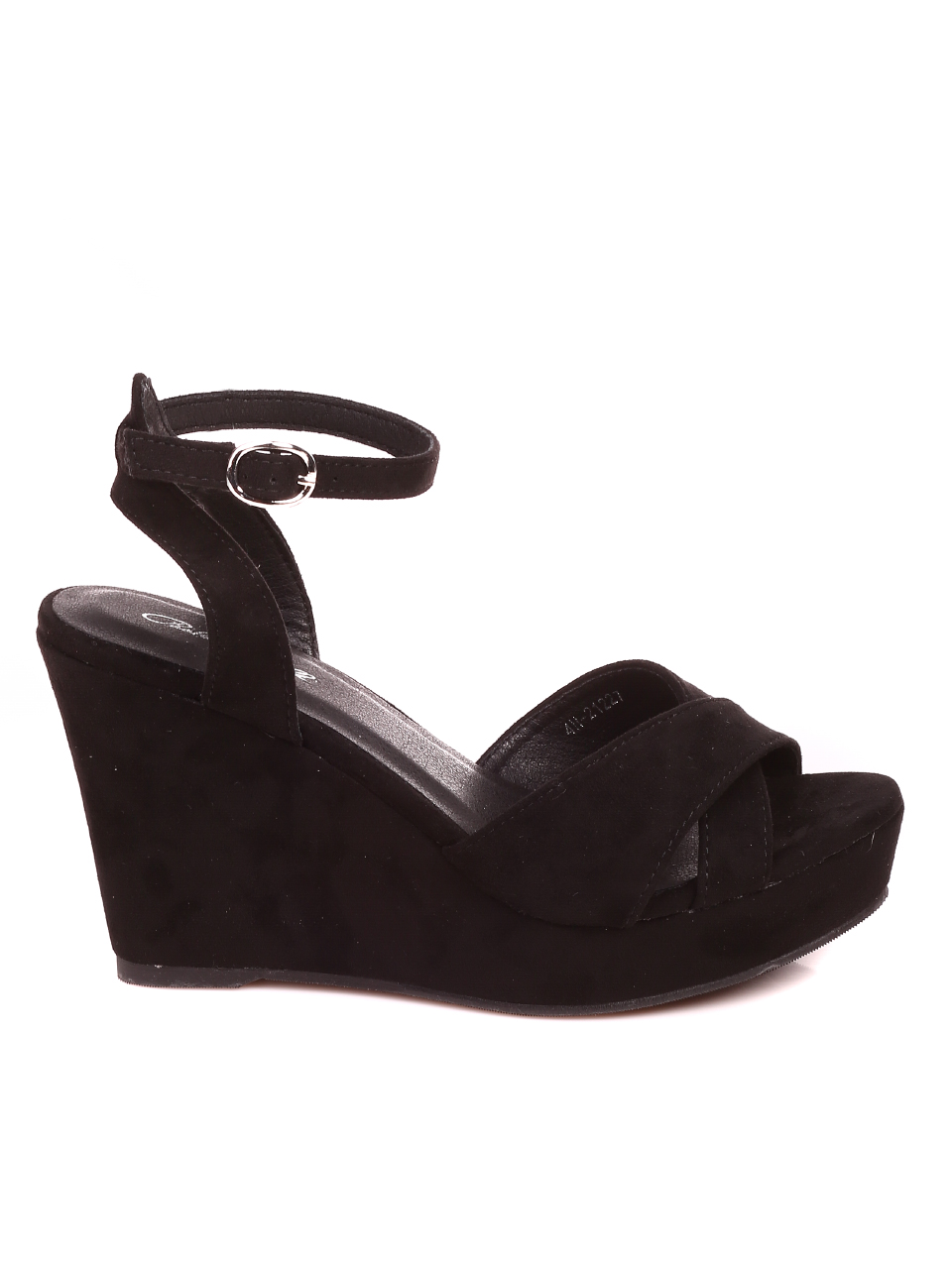 Елегантни дамски сандали на платформа 4H-22251 black