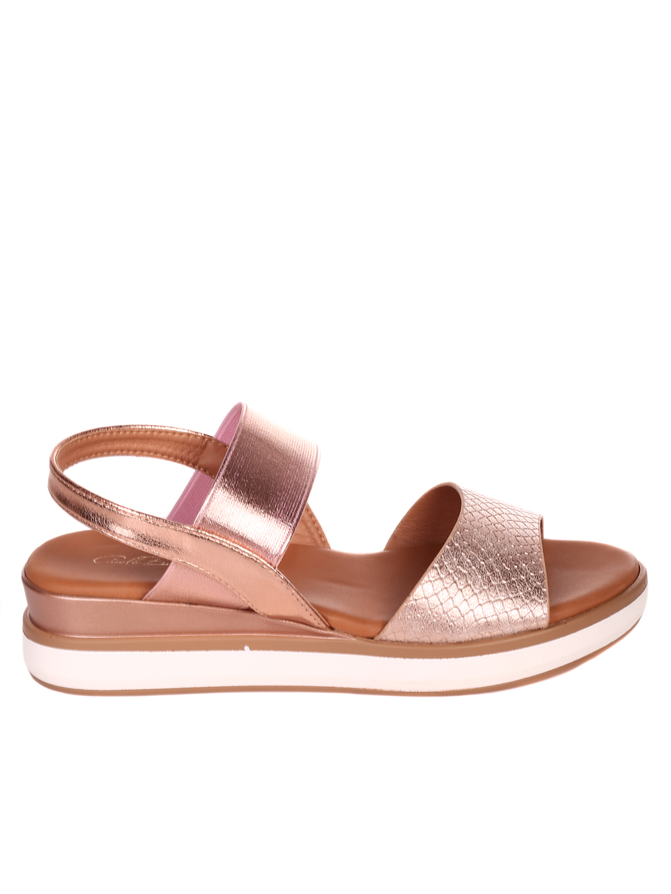 Ежедневни дамски сандали на платформа 4H-22257 pink