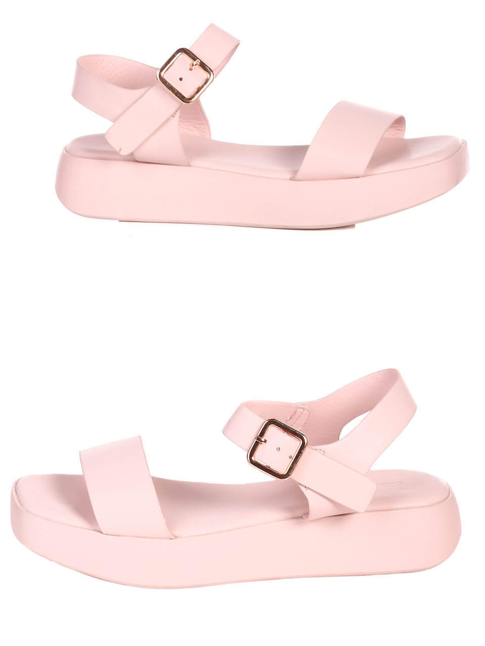 Ежедневни дамски сандали на платформа 4H-22258 lt.pink