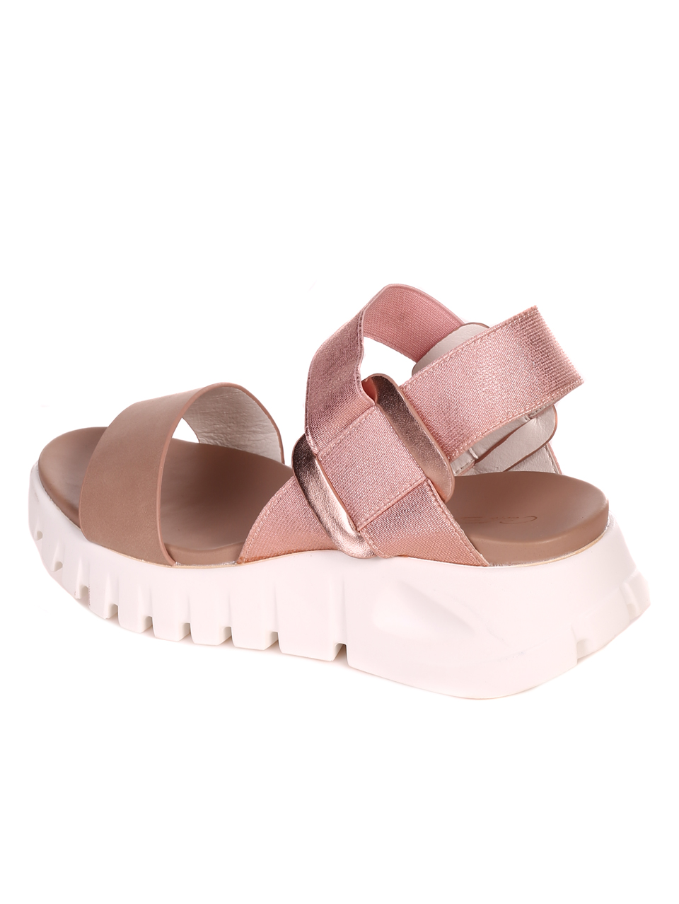 Ежедневни дамски комфортни сандали на платформа 4H-22241 pink