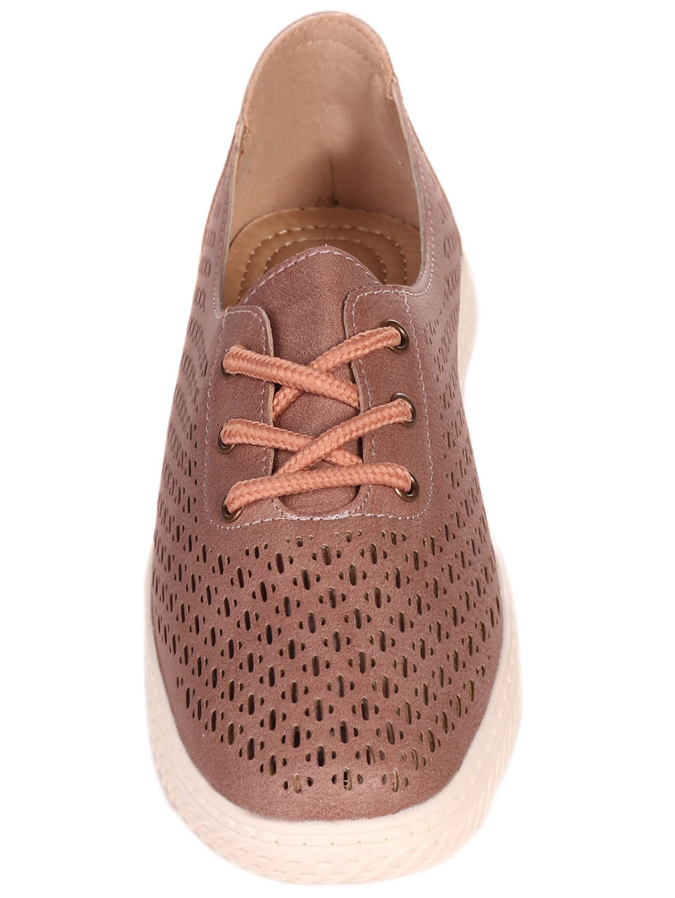 Ежедневни дамски обувки в кафяво 3H-22244 pink
