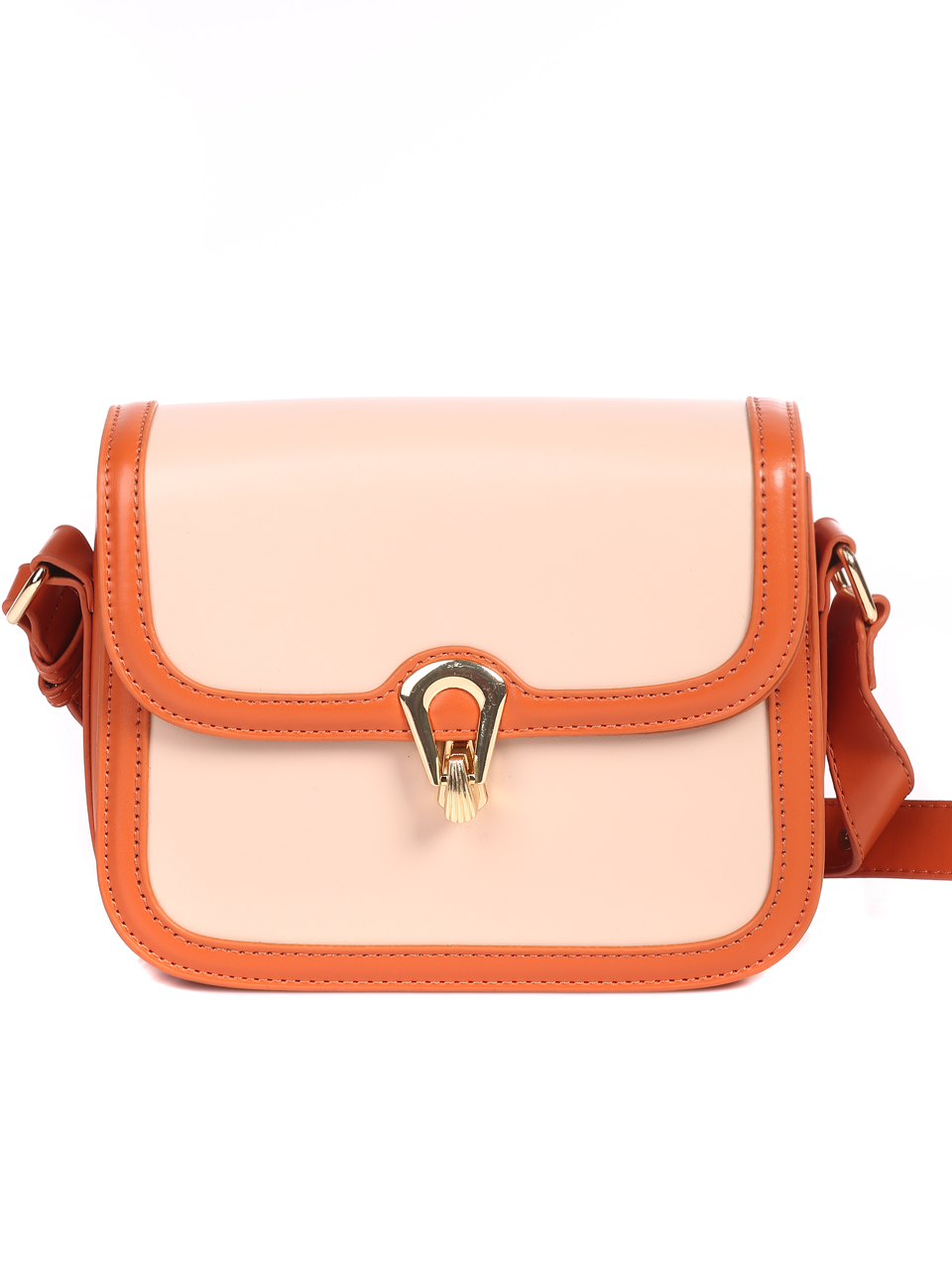 Ежедневна дамска чанта в оранжево 8016 orange