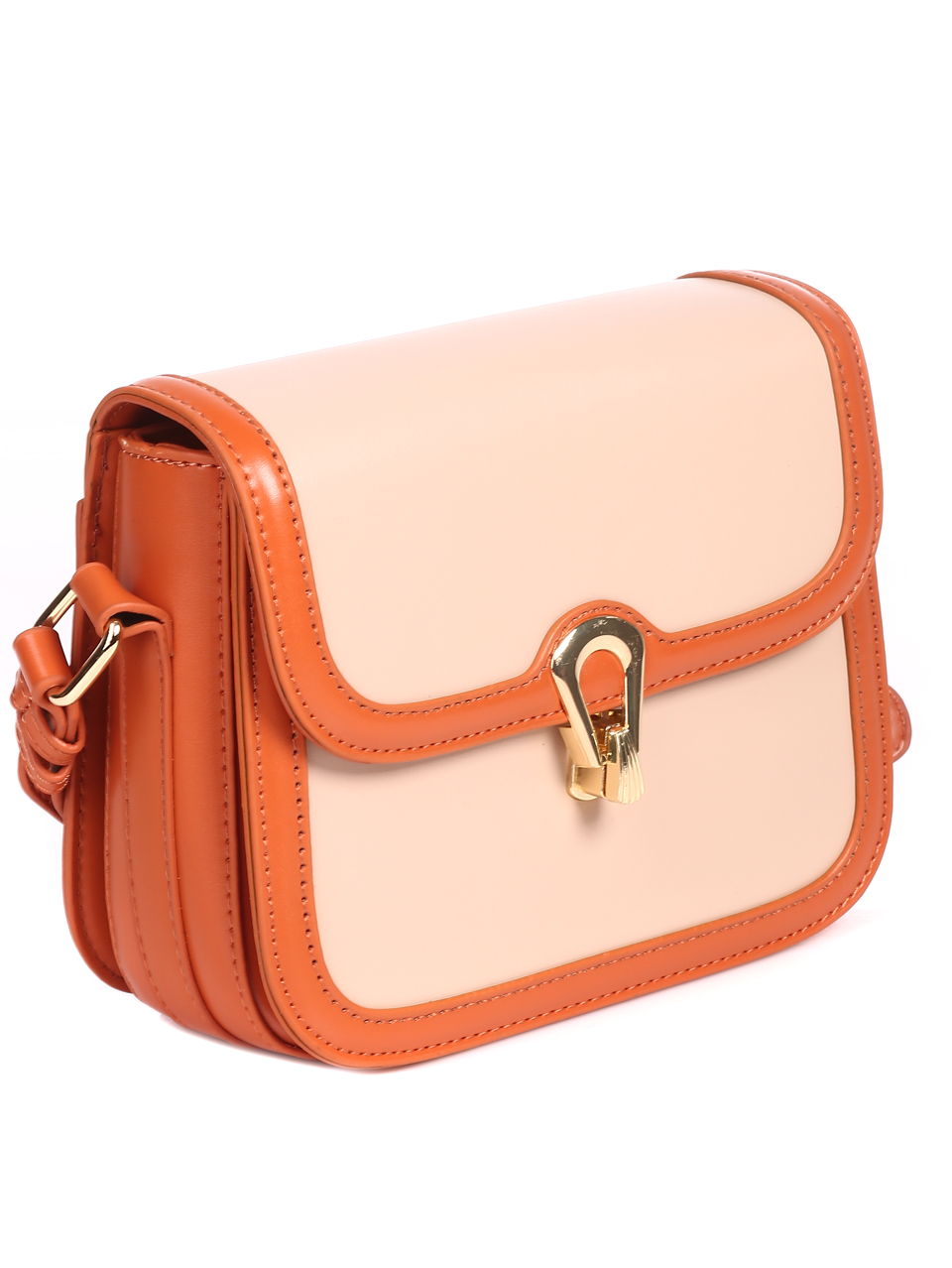 Ежедневна дамска чанта в оранжево 8016 orange