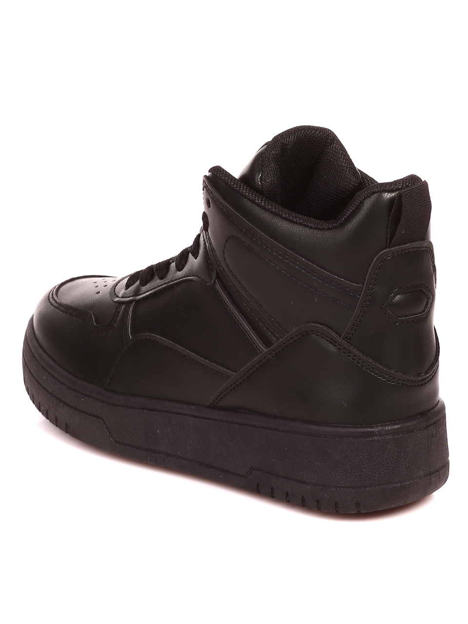 Ежедневни юношески обувки в черно 14U-22539 black 