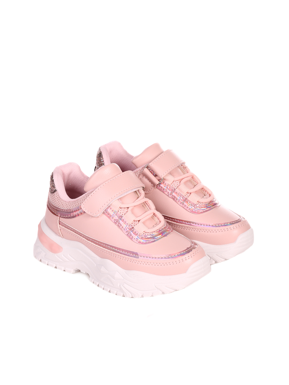 Ежедневни детски обувки в розово 18U-22599 pink
