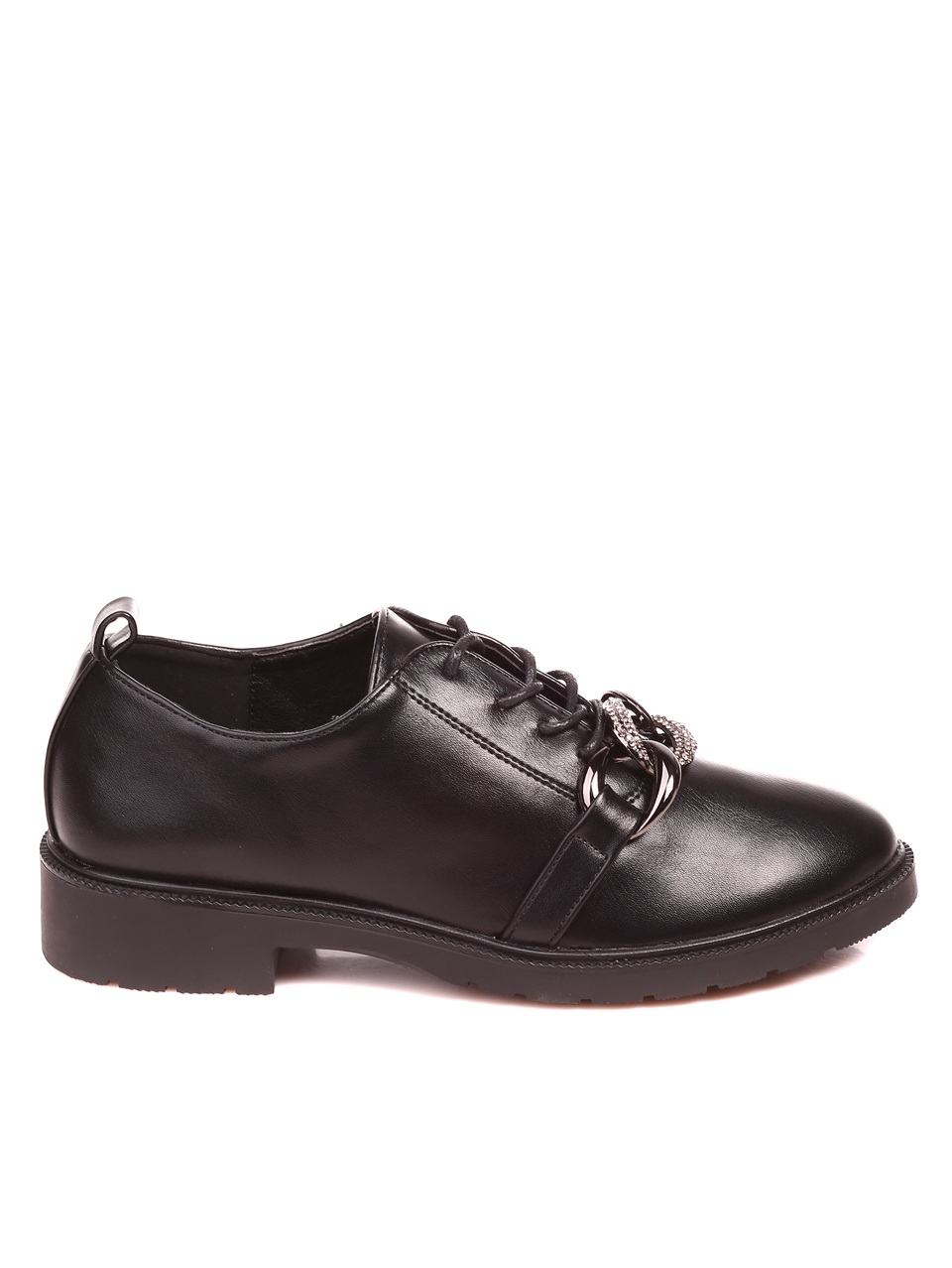 Ежедневни дамски обувки в черно 3R-22524 black