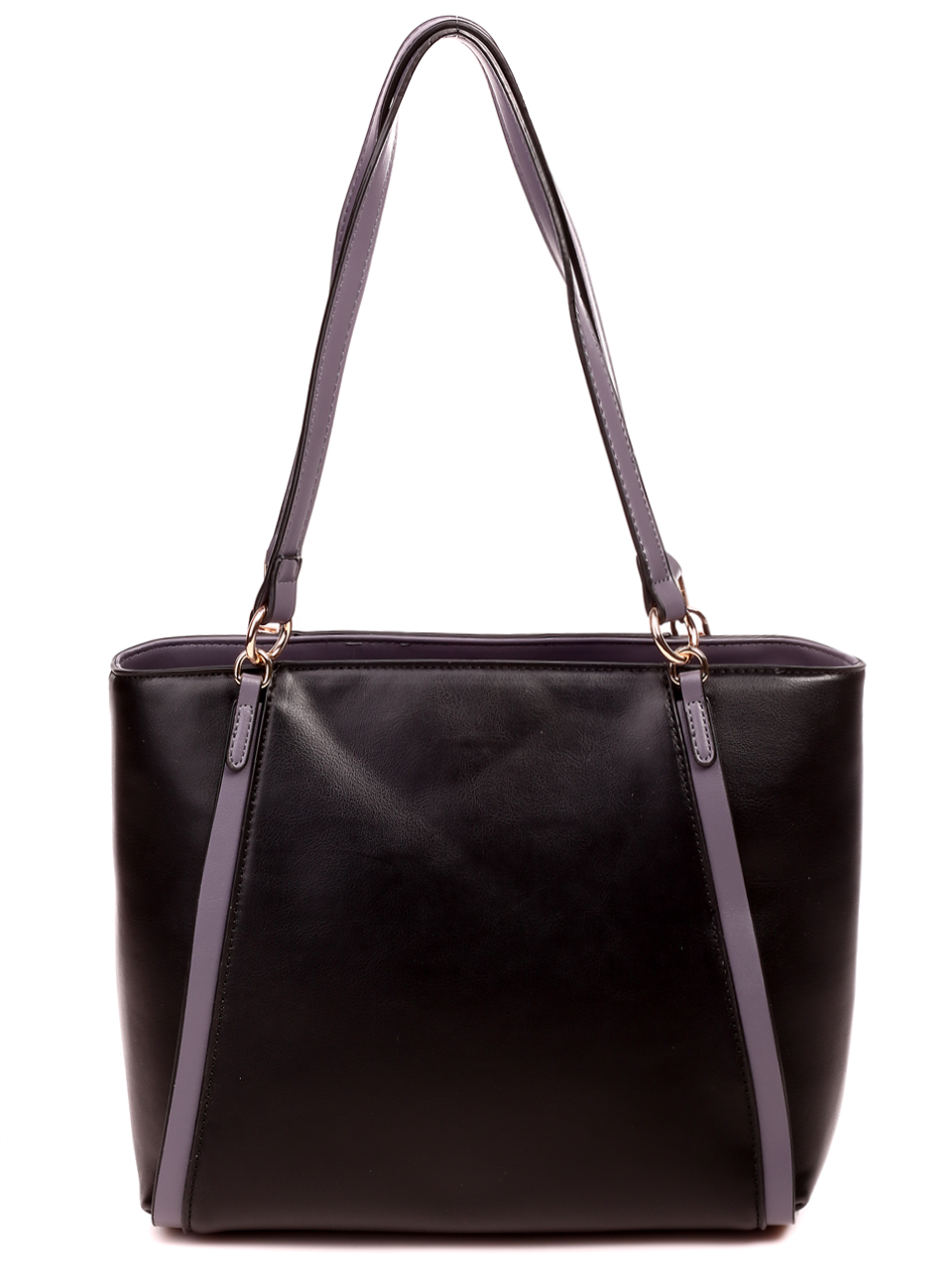 Официална дамска чанта в черно 9V-22675 black