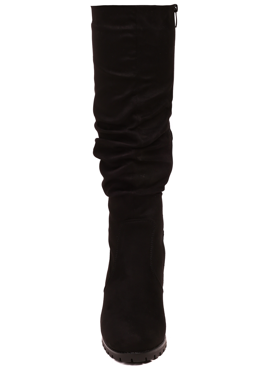 Елегантни дамски ботуши в черно 1R-22564 black