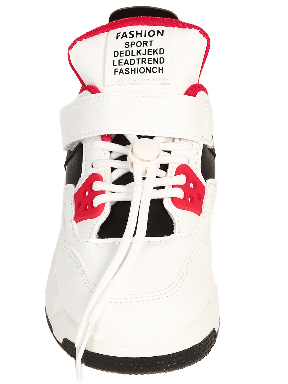 Ежедневни детски обувки в бяло и червено 18U-22681 white/red