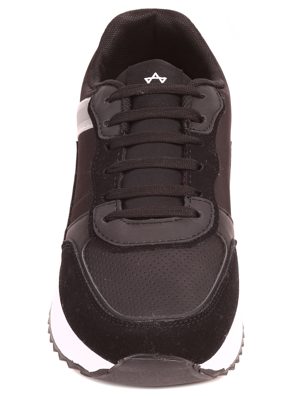 Ежедневни мъжки обувки в черно 7U-22595 black
