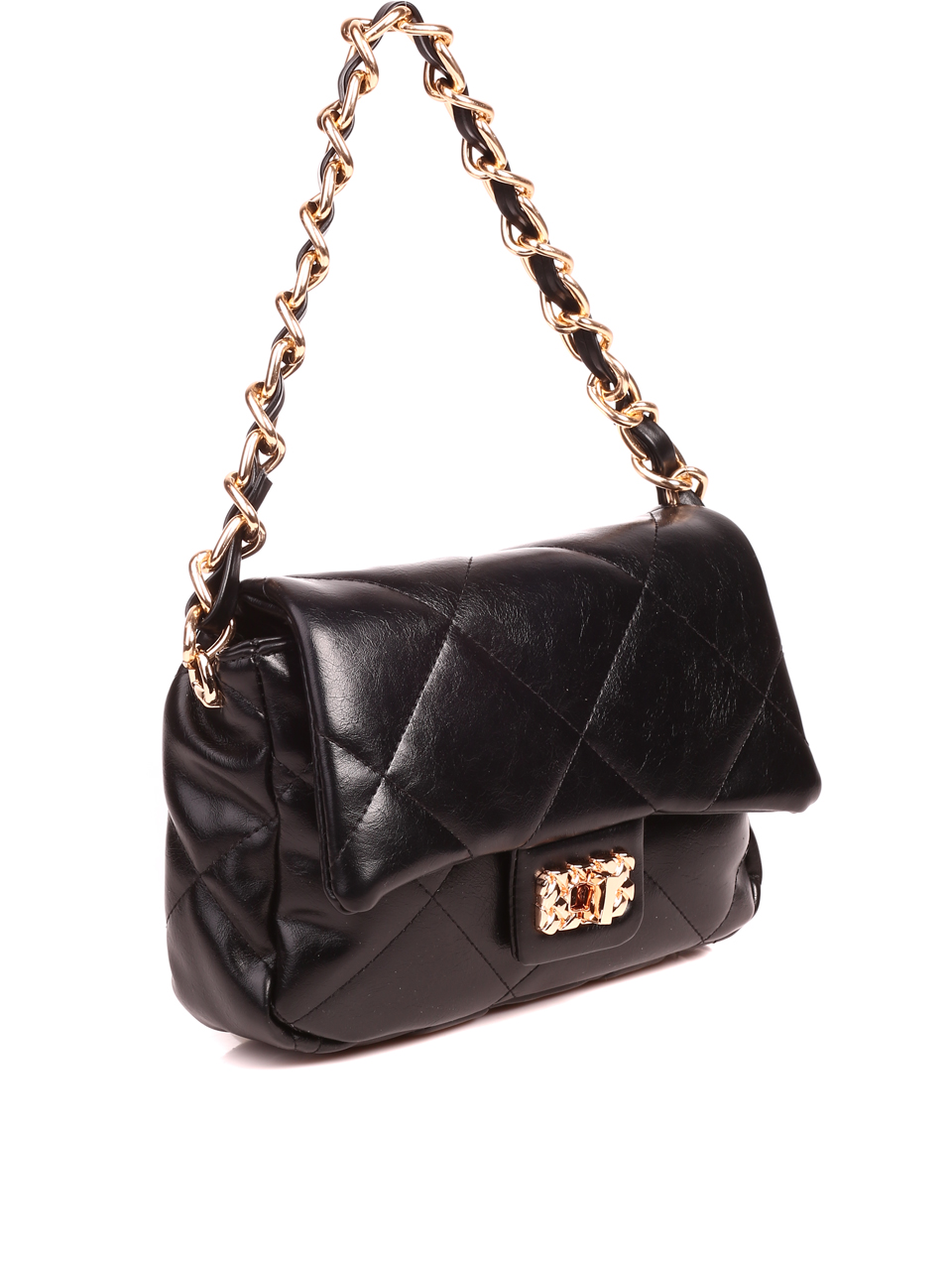 Елегантна дамска чанта в черно 9Q-22612 black