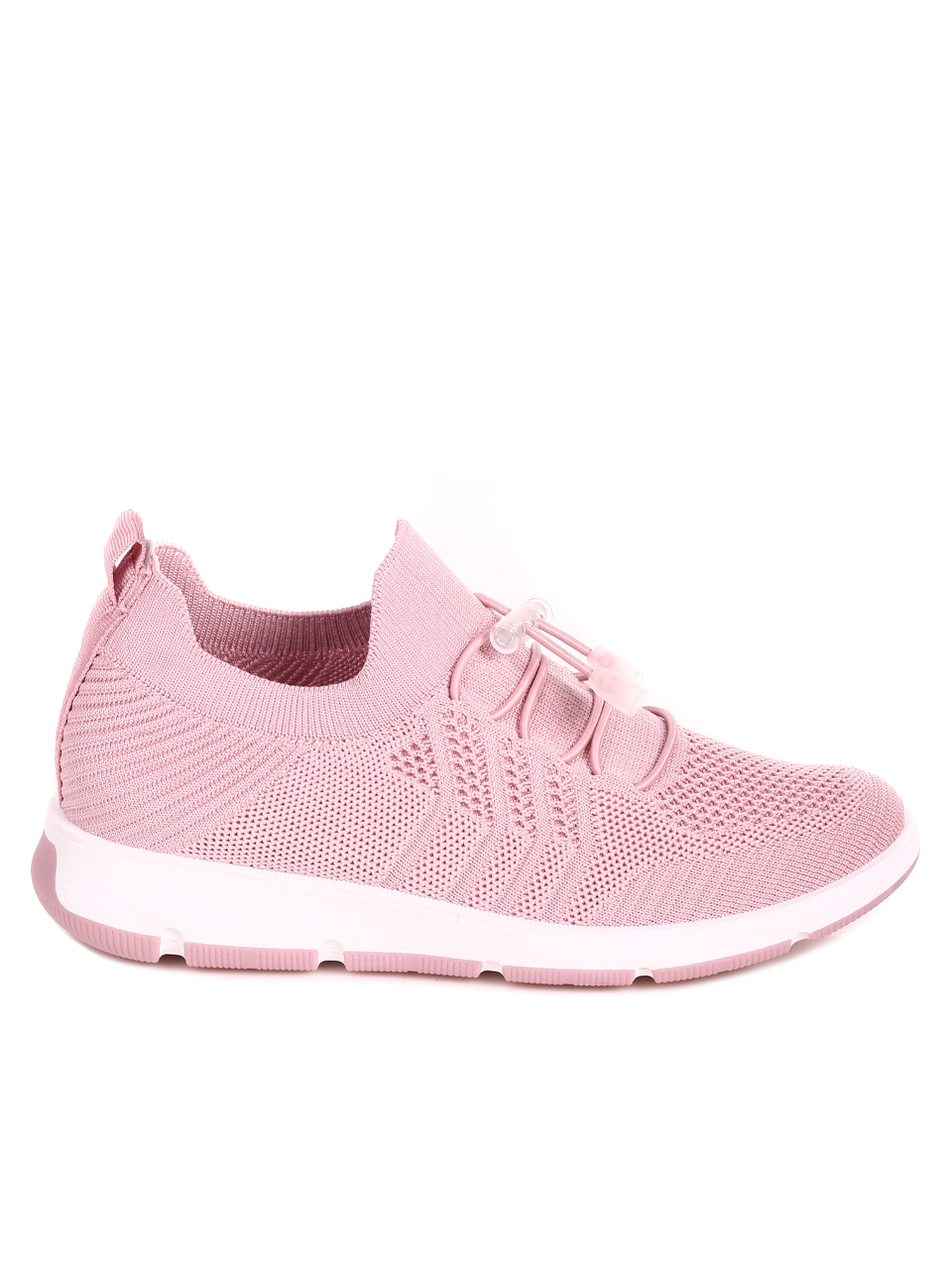 Ежедневни дамски комфортни обувки в розово 3U-22710 pink